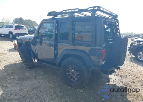 2020 Jeep Wrangler Willys 4X4 from USA, damaged, VIN 1C4GJXAGXLW320279